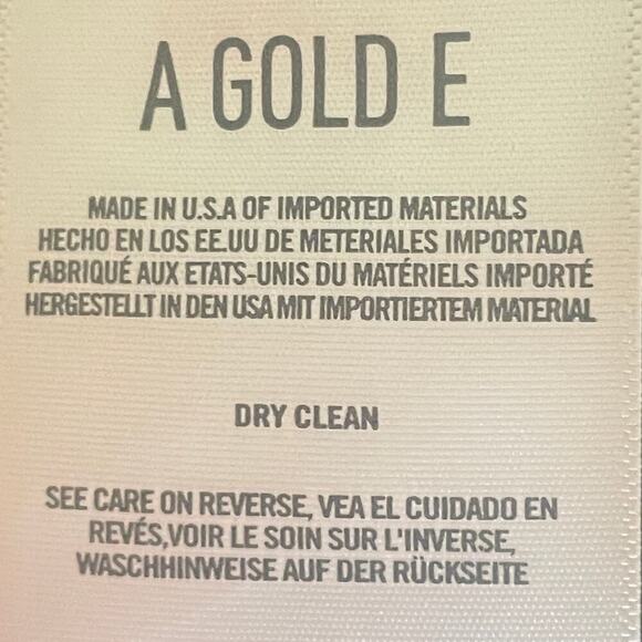 AGOLDE Black Criss Cross Recycled Leather Mini Skirt in Detox - Size 25/XS - Picture 7 of 16